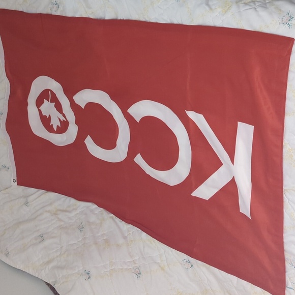 Thick double sided KCCO Canadian flag - Picture 2 of 2